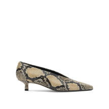 [Aeyde] Pumps FW26 CLARASNAKE PRINT CALF LEATHERHAZELNUT