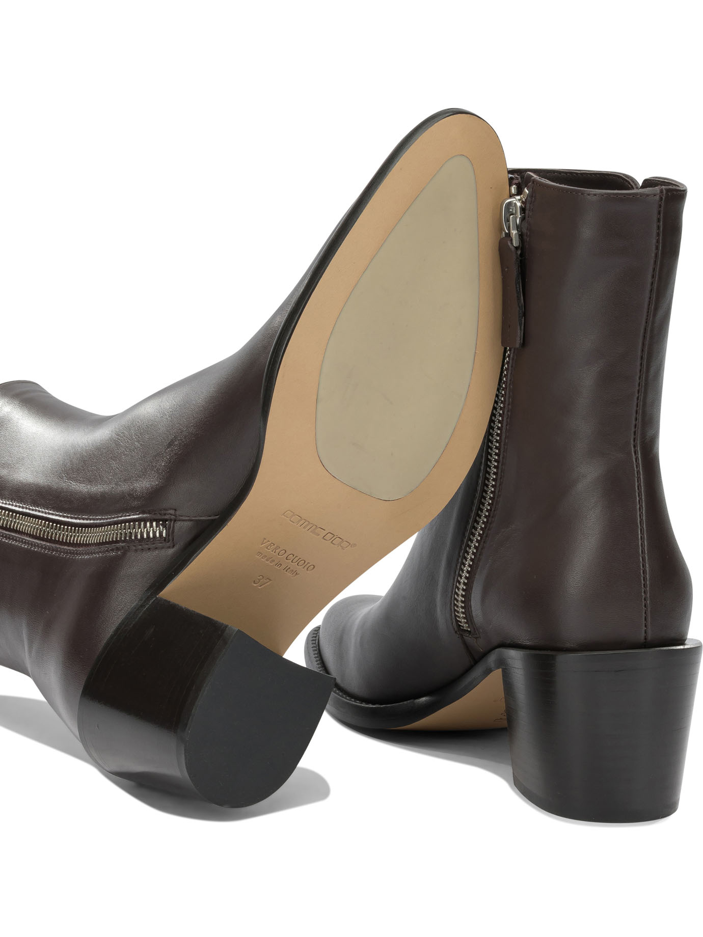 [Pomme D'Or] Boots FW26 6305SETA ESPRESSO