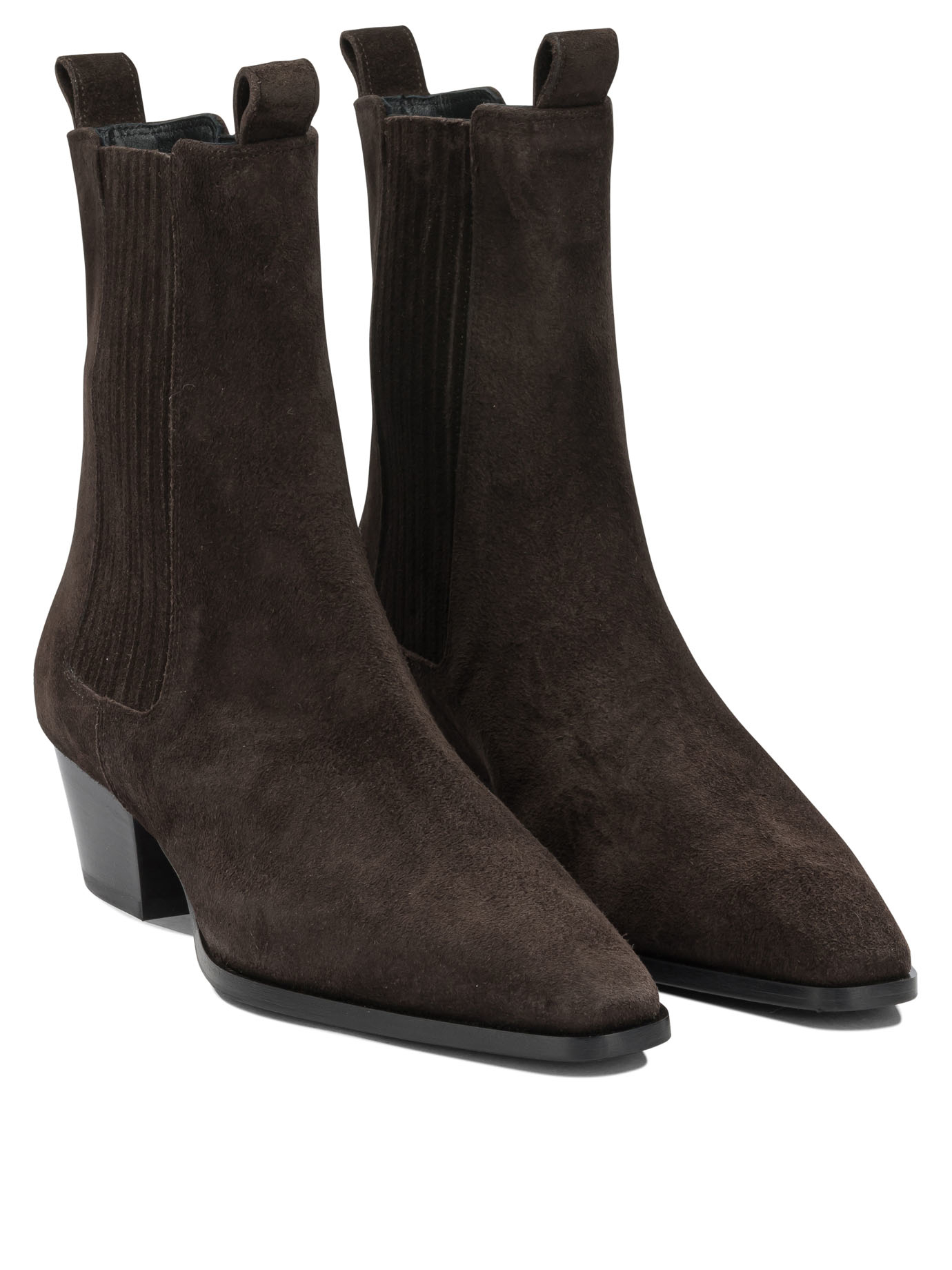 [Aeyde] Ankle Boots FW26 AGATACOW SUEDE LEATHERMOKA