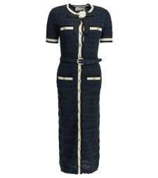 [Self-portrait] Dress FW26 PF26-072MA-NNAVY