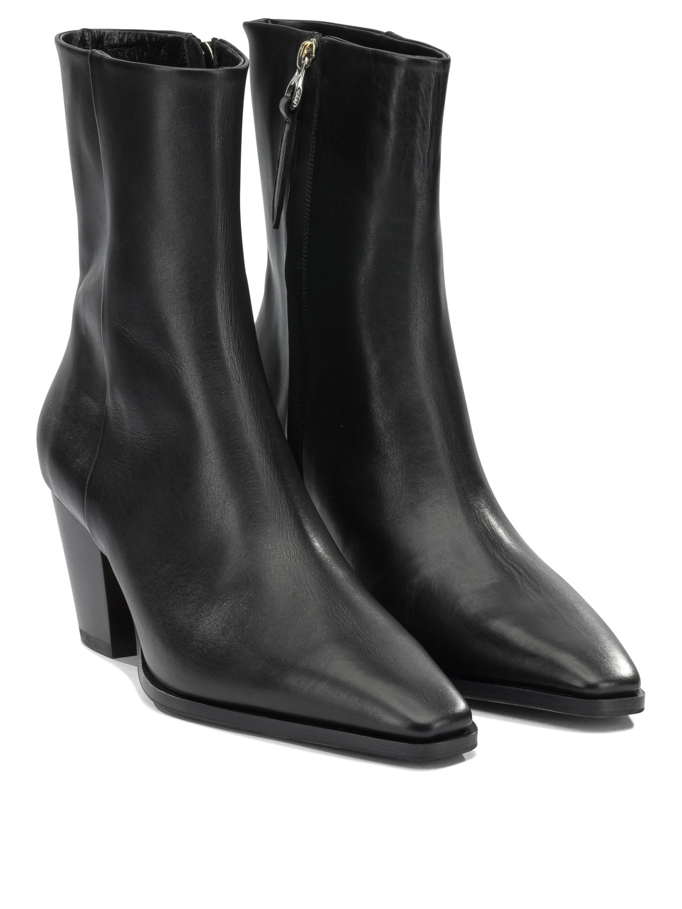 [Aeyde] Boots FW26 HEDVIGCALF LEATHER BLACK
