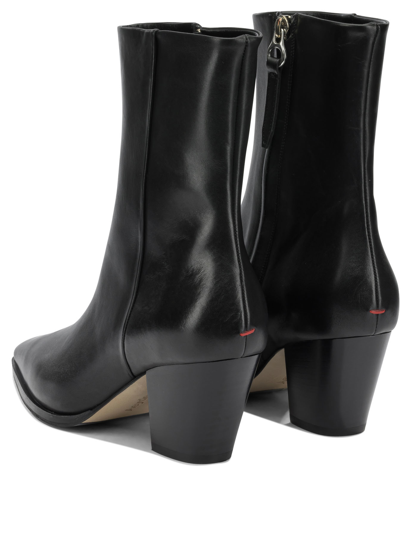 [Aeyde] Boots FW26 HEDVIGCALF LEATHER BLACK
