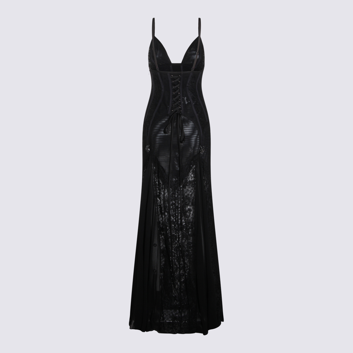 [NISSA] Sleeveless dress SS26 RRS16330BLACK