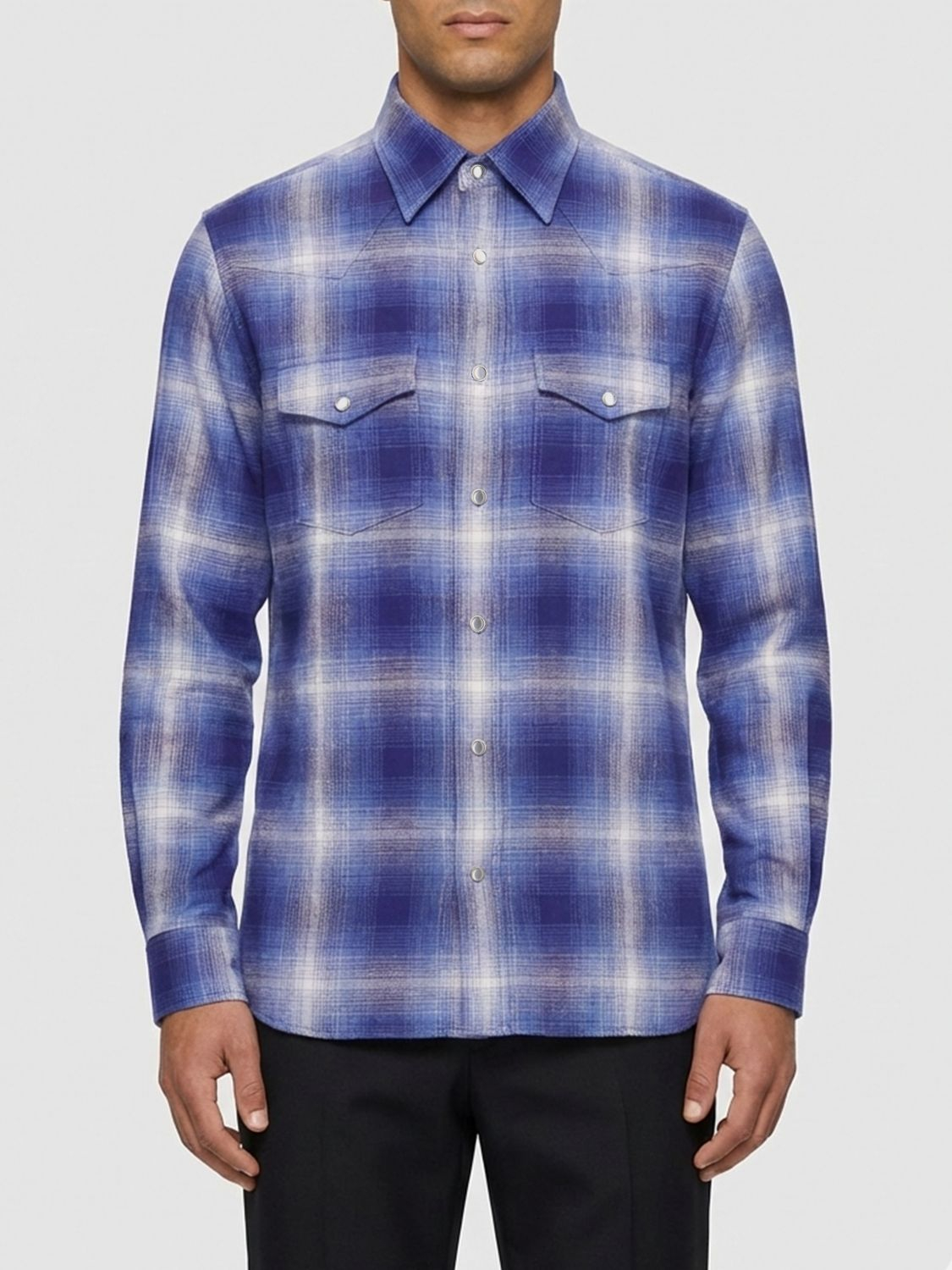 [Tom Ford] Shirts Long Sleeve SS26 HDS001FMC305 UUC