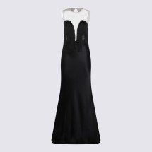 [NISSA] Sleeveless dress SS26 RRS16302BLACK