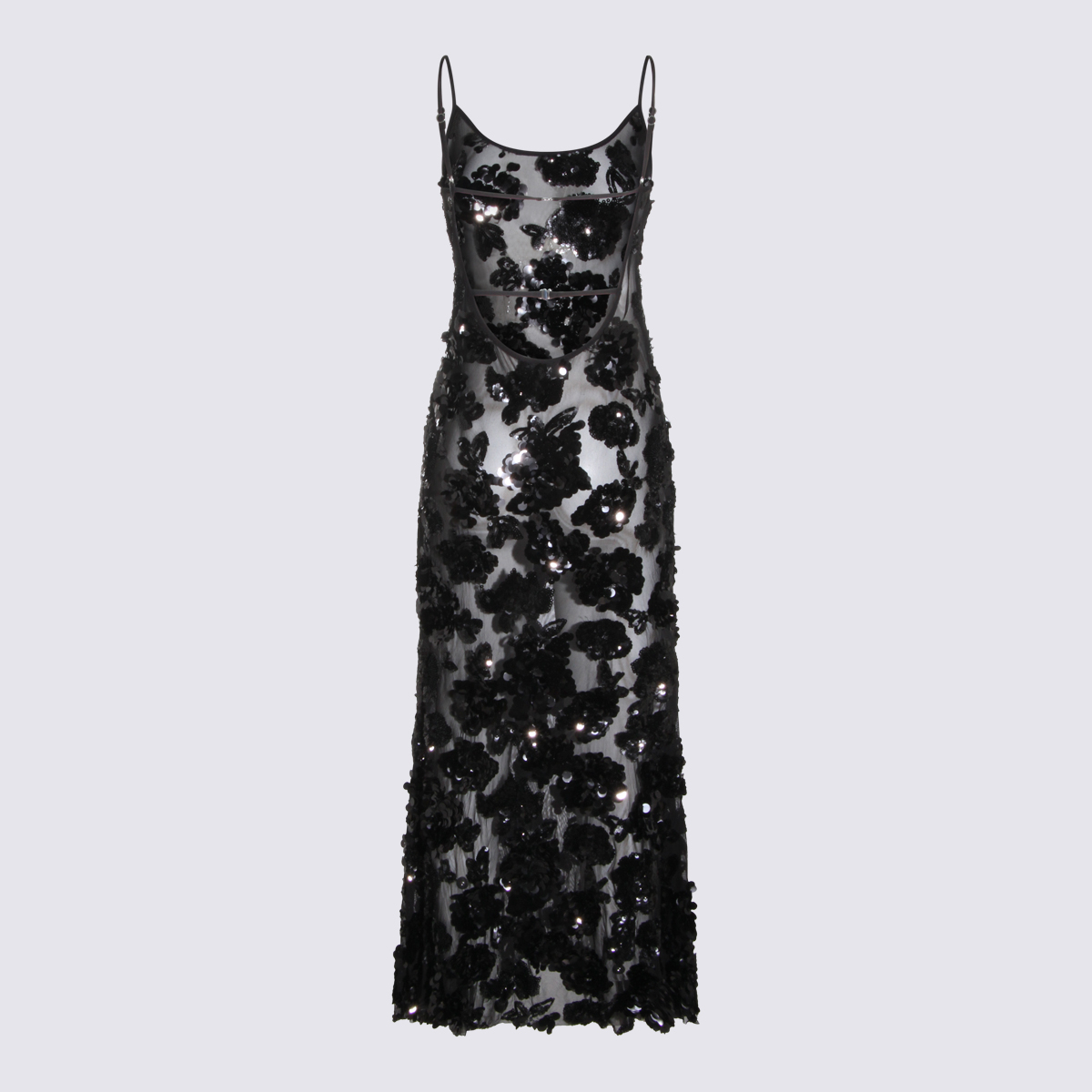 [NISSA] Sleeveless dress SS26 RRS16261BLACK
