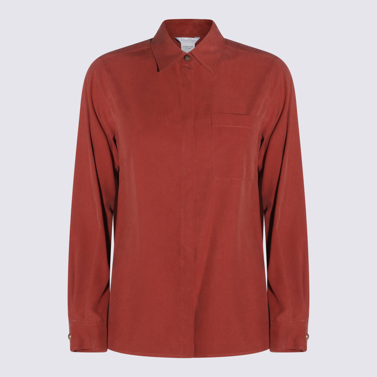 [MaxMara] Shirts Long Sleeve SS26 261111115160010173017