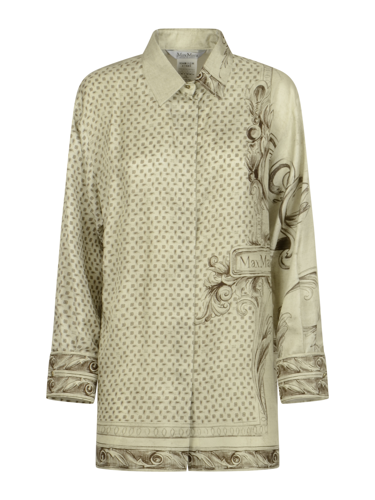 [MaxMara] Shirts Long Sleeve SS26 2611191011600001