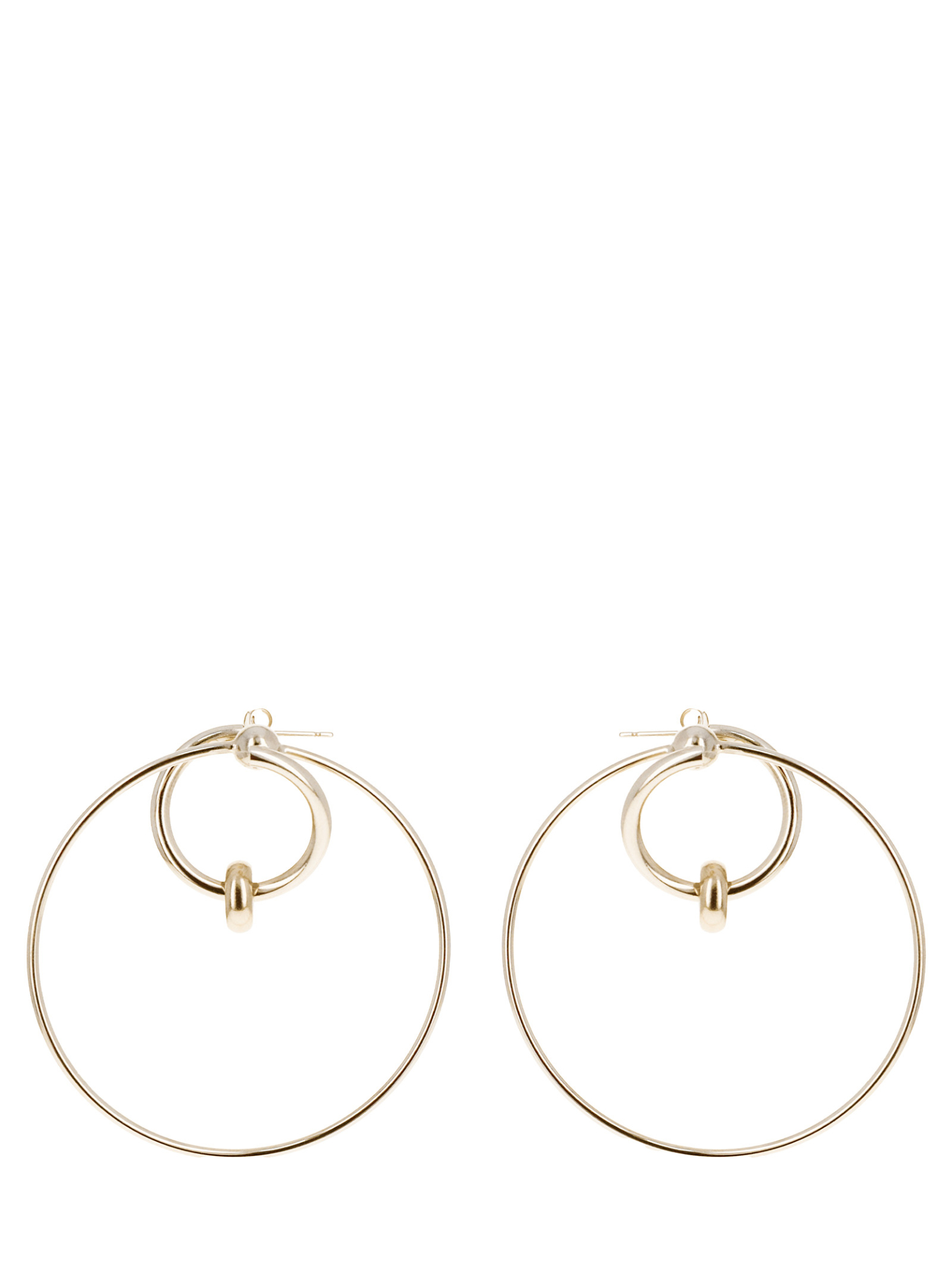 [JUSTINE CLENQUET] Earring SS26 EVAEARRINGS GOLD