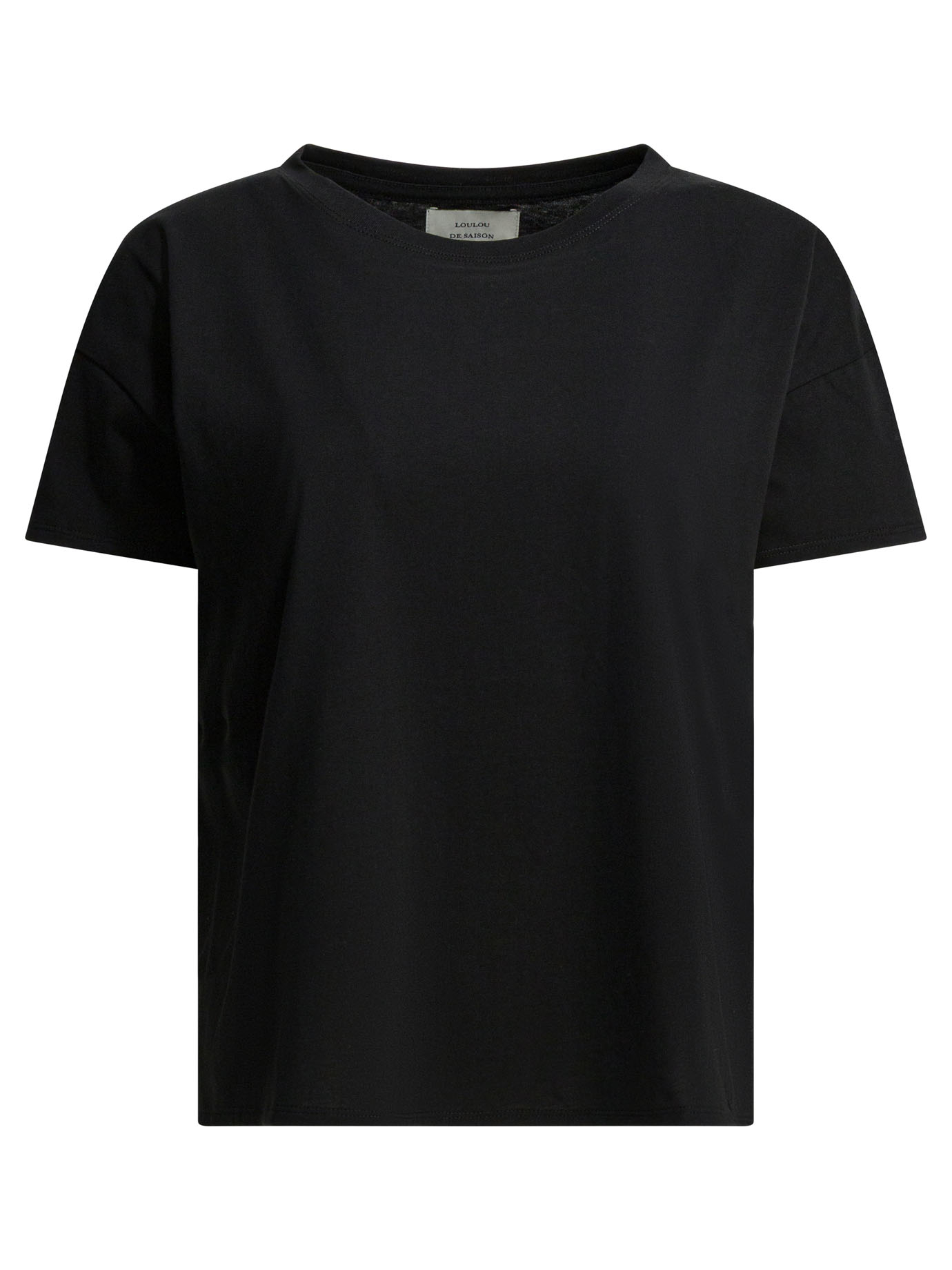 [LouLou De Saison] T-shirts Short Sleeve SS26 BASILUZZO LDSBLACK