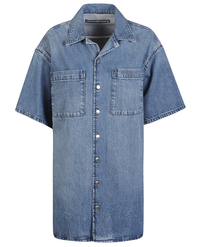 [ALEXANDER WANG] Short sleeve dress SS26 4DC1266940