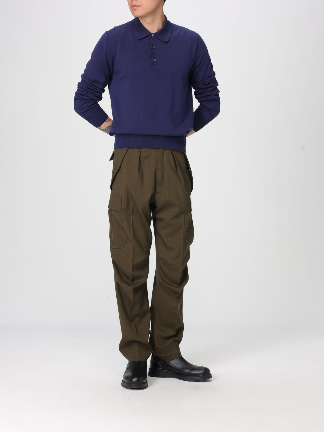 [Tom Ford] T-shirts Long Sleeve SS26 KPL050YMC040 UDB