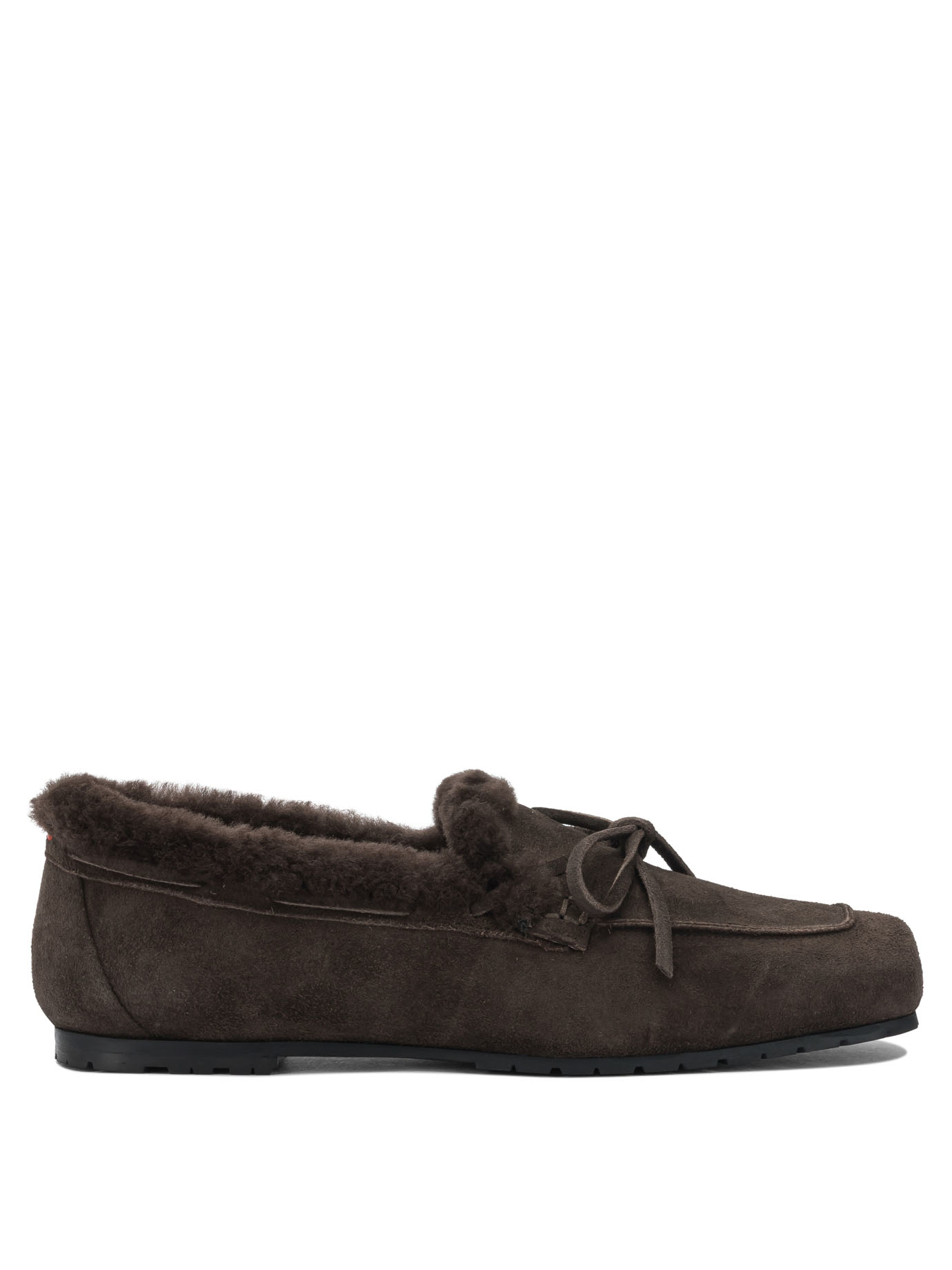 [Aeyde] Loafer FW26 JASPERCOW SUEDE LEATHER/SHEARLINGMOKA