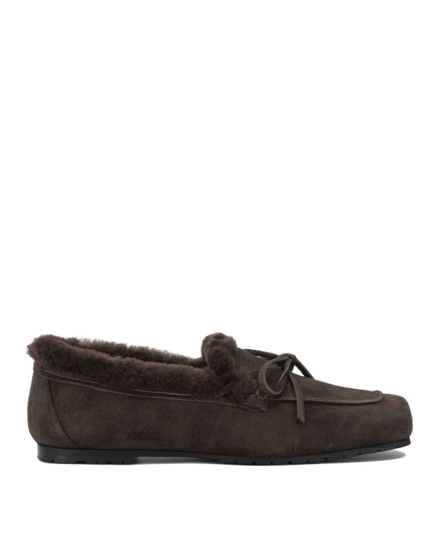 [Aeyde] Loafer FW26 JASPERCOW SUEDE LEATHER/SHEARLINGMOKA