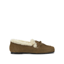 [Aeyde] Loafer FW26 JASPERCOW SUEDE LEATHER/SHEARLINGTOBACCO