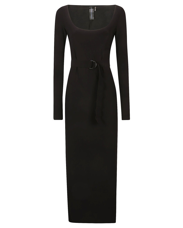[Norma Kamali] Long sleeve dress SS26 KK4233PLC18001