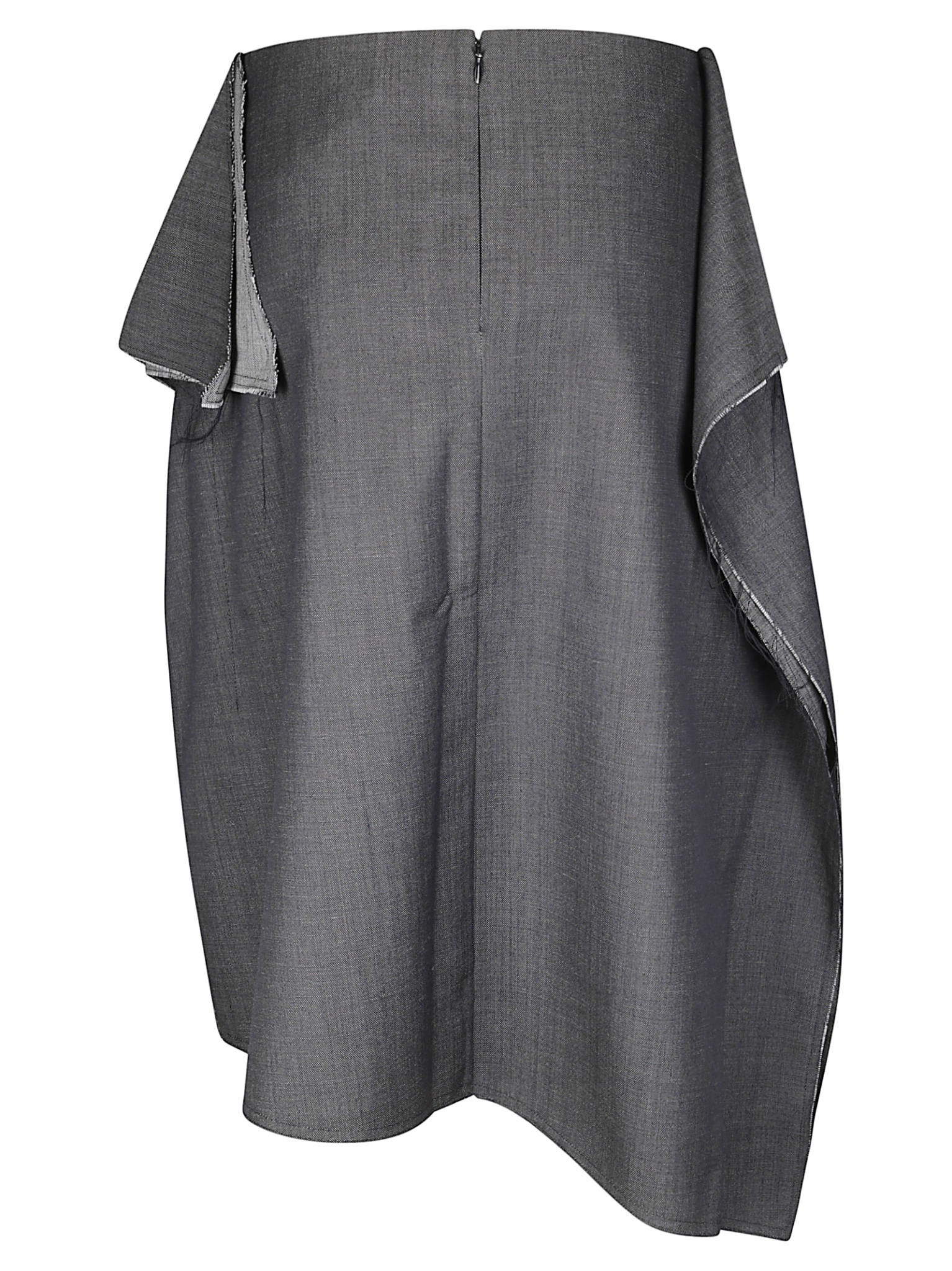 [Niccolo' Pasqualetti] Midi skirt FW25 NP08S007 CHARCOALGREY