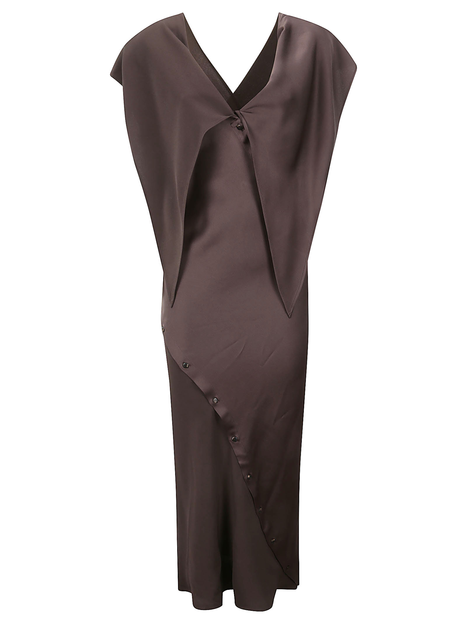 [SETCHU] Sleeveless dress SS24 U231D003V001 DBROWN