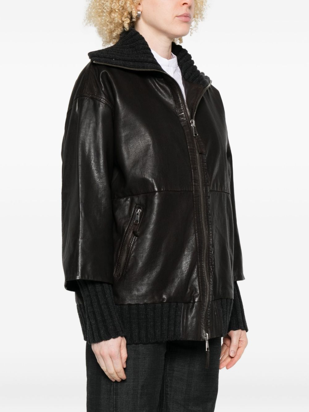 [THE JACK and JACKIE LEATHERS] Leather Jacket FW26 FENICE 06