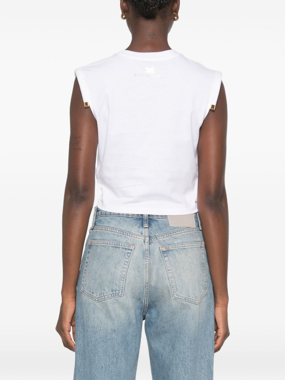 [ELISABETTA FRANCHI] T-shirts Sleeveless FW26 MA00766E2270