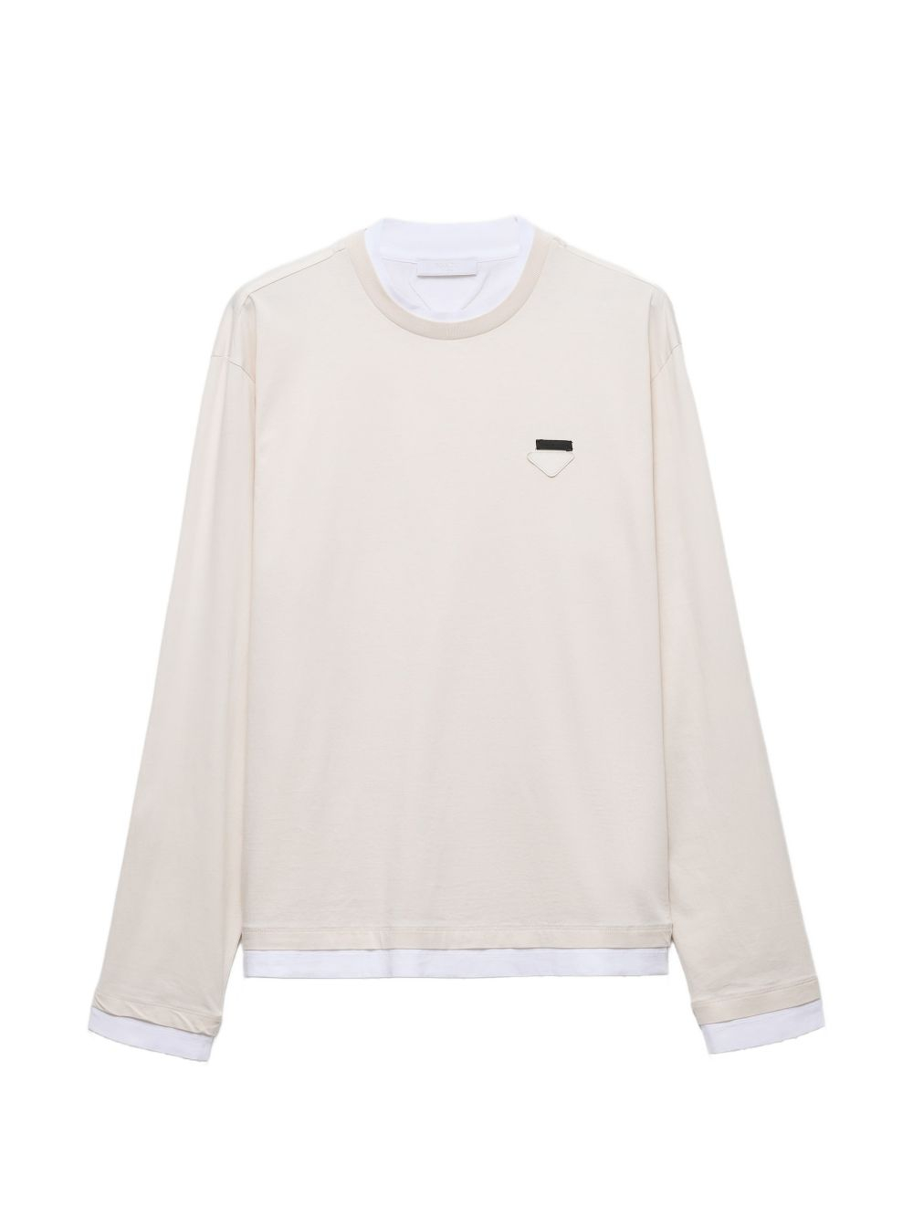 [Prada] T-shirts Long Sleeve FW26 UJL73B11CDF0P40