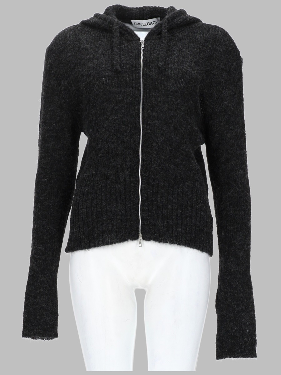 [Our Legacy] Sweatshirt FW26 W2263CCM_CHARCOALMELANGEFUZZYALPACA