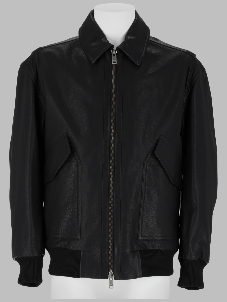 [BOSS] Leather Jacket FW26 50568175_10281606001