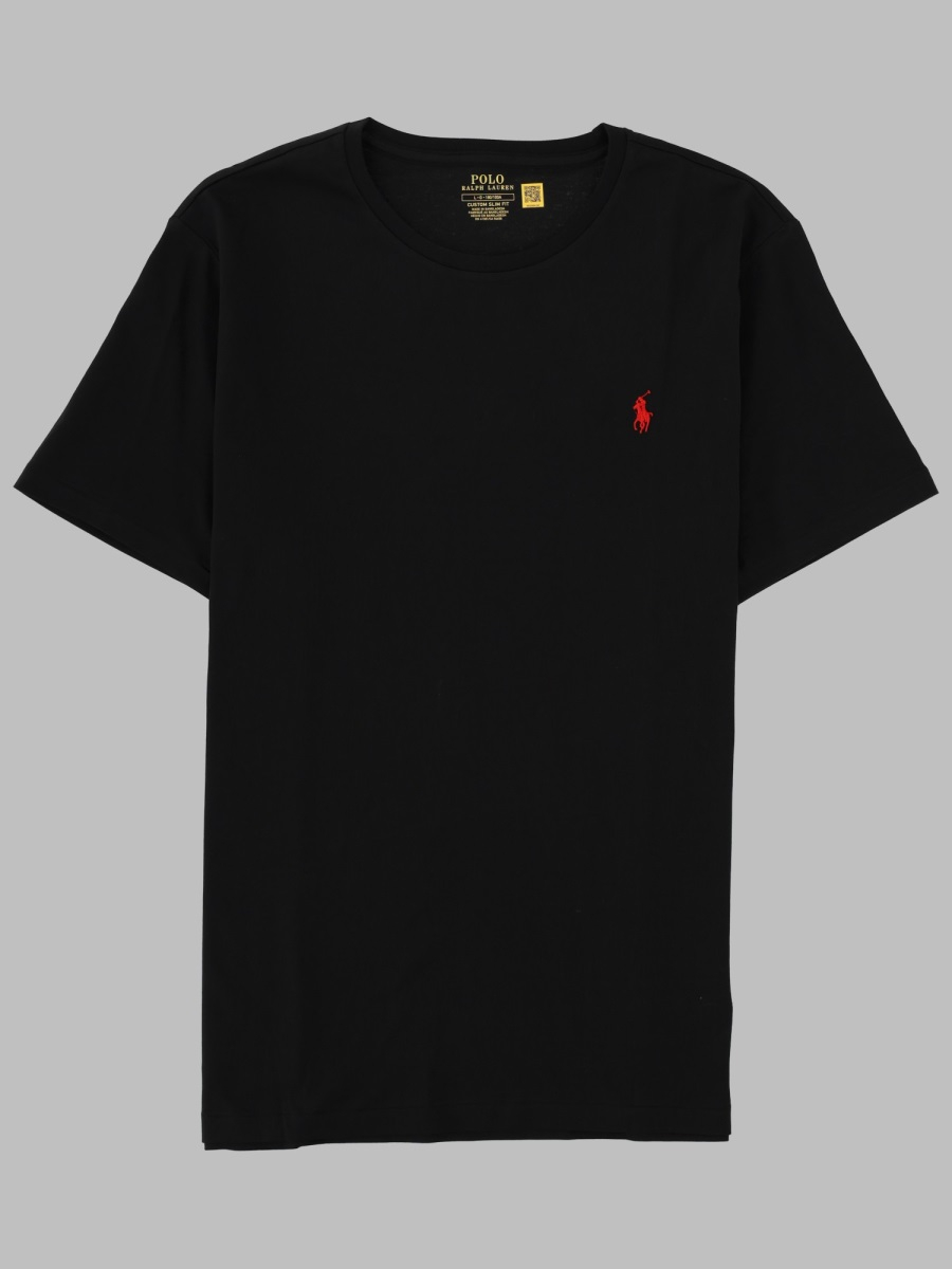 [Polo Ralph Lauren] T-shirts Short Sleeve FW26 710680785_001RLBLACK