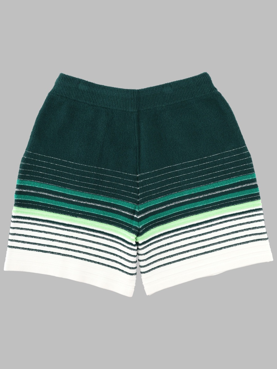 [Casablanca] Shorts FW26 M-PF26-KW-1423_01WHITE/GREEN