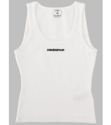 [Casablanca] T-shirts Sleeveless FW26 W-PF26-JTS-039_02WHITE