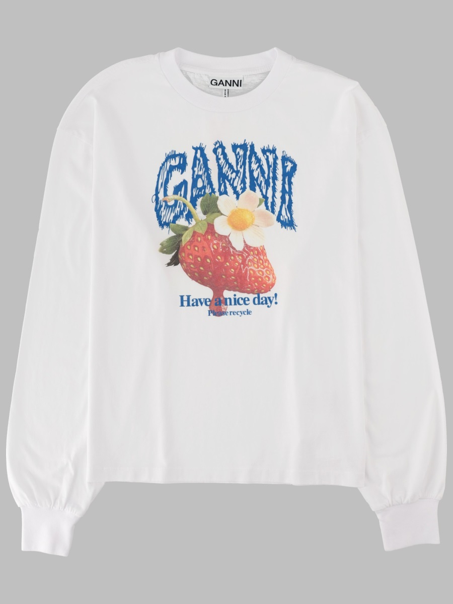 [GANNI] T-shirts Short Sleeve FW26 A1050241_151
