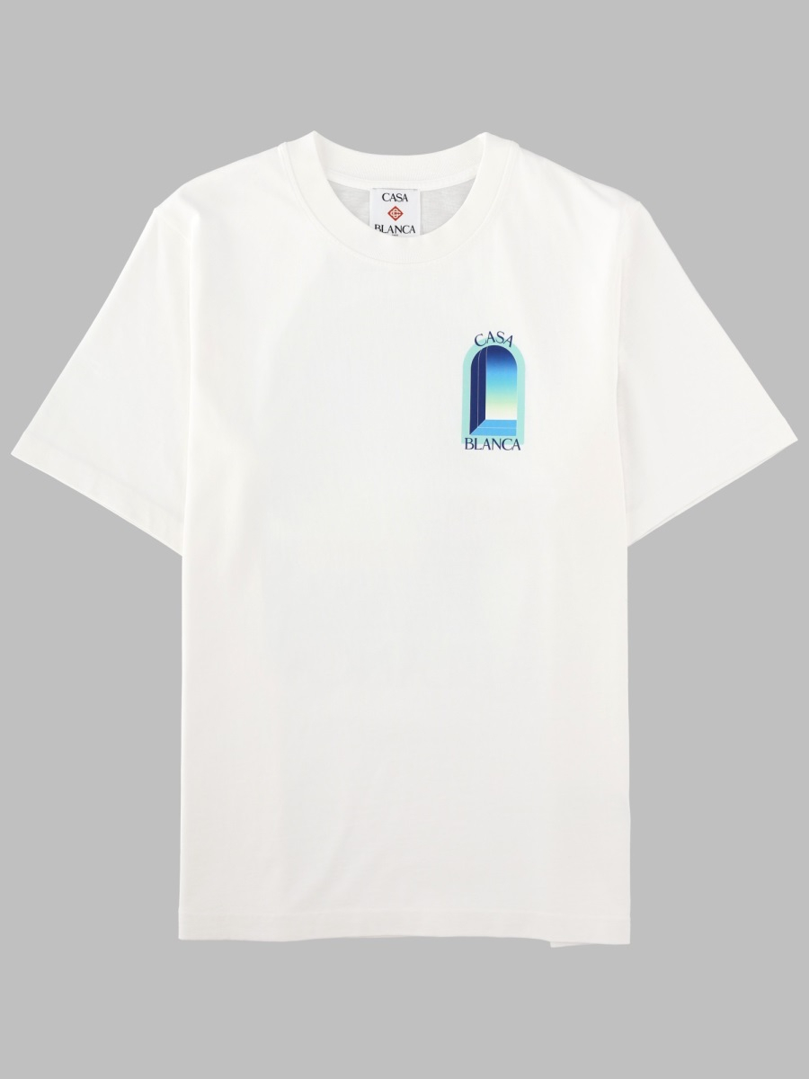 [Casablanca] T-shirts Short Sleeve FW26 M-PF26-JTS-001_14GRADIENTARCH