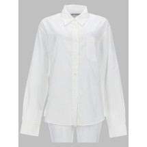 [Our Legacy] Shirts Long Sleeve FW26 W2262FL_WHITELIQUIDPOPLIN