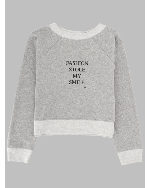 [VICTORIA BECKHAM] Sweatshirt FW26 1326JSS007532B_GREYMARLFASHION