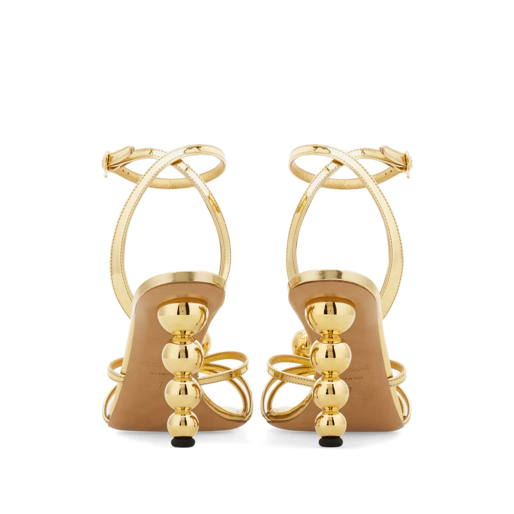 [Ferragamo] Boots FW26 01K335 0794809 1C GOLD