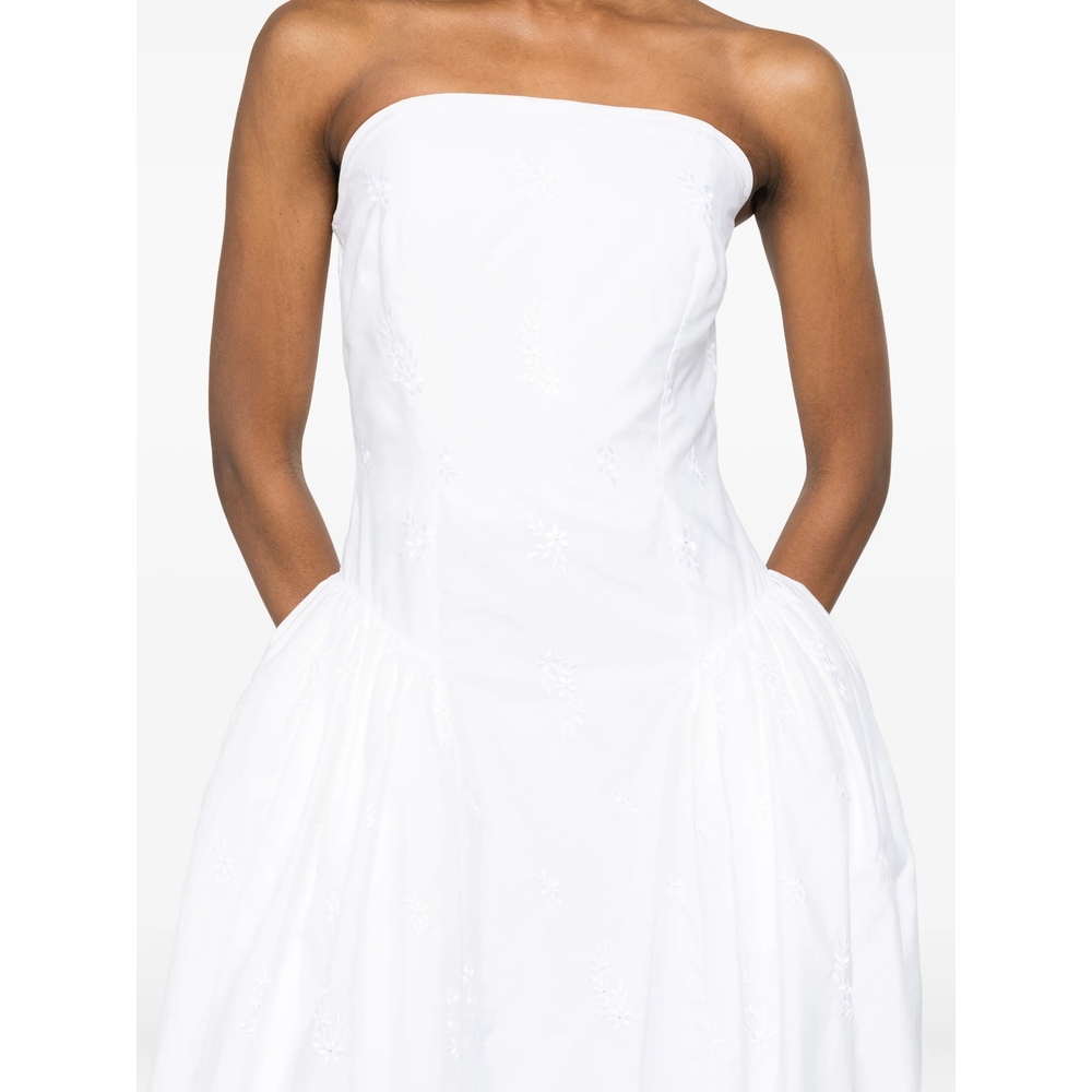 [Simone Rocha] Sleeveless dress SS26 7465 1316 WHITE