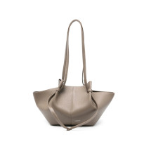 [YUZEFI] Shoulder bag FW26 MOCHI LEATHER TAUPE