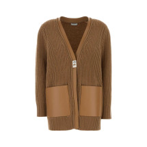 [Salvatore Ferragamo] Cardigan SS26 13H299790974 CAMEL