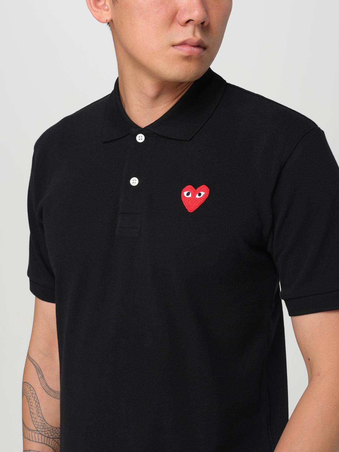 [COMME DES GARCONS PLAY] T-shirts Short Sleeve FW24 AXT006 1