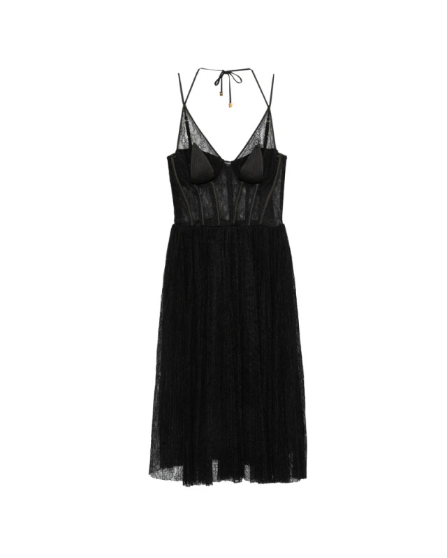 [ELISABETTA FRANCHI] Sleeveless dress FW26 AB97266E2  110