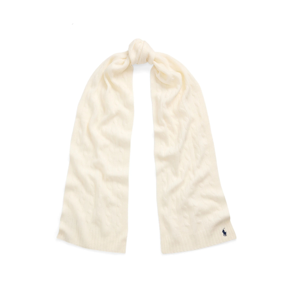 [Ralph Lauren] Scarf FW26 455956296002  CREAM