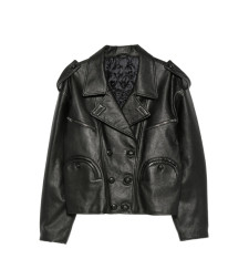 [Blaze Milano] Leather Jacket FW26 JKBKR01-I-O  N000