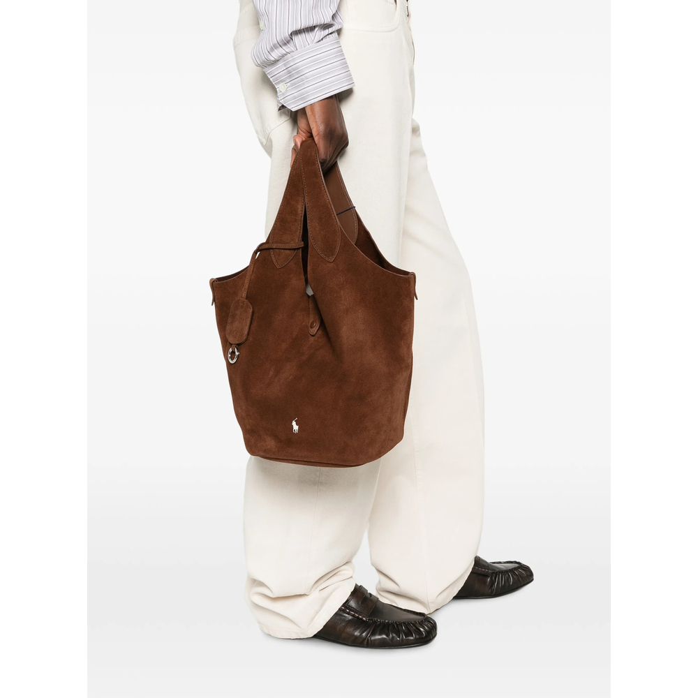 [Ralph Lauren] Tote bag FW26 428P23824002  BROWN