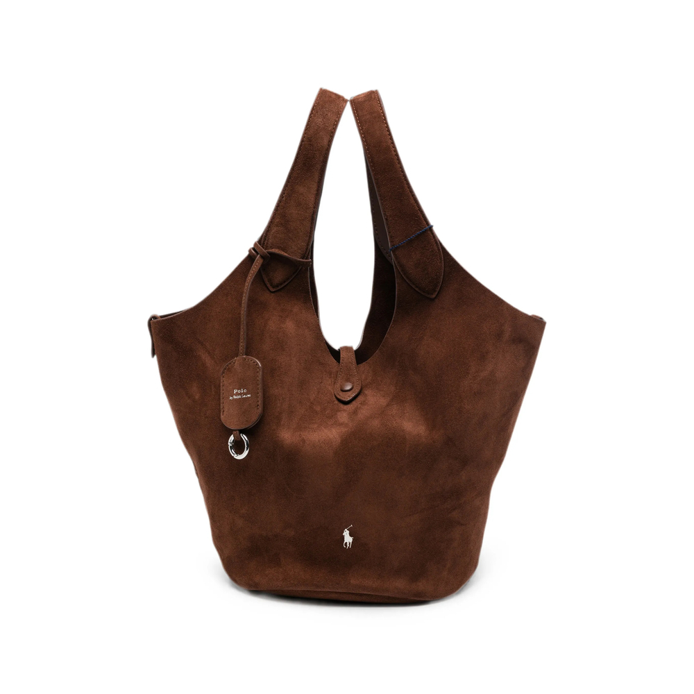 [Ralph Lauren] Tote bag FW26 428P23824002  BROWN