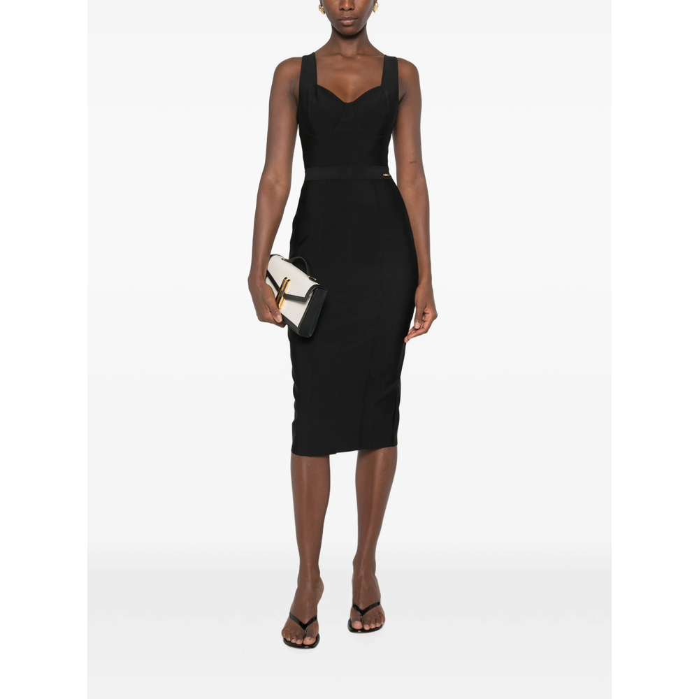 [ELISABETTA FRANCHI] Sleeveless dress FW26 AB98566E2  110