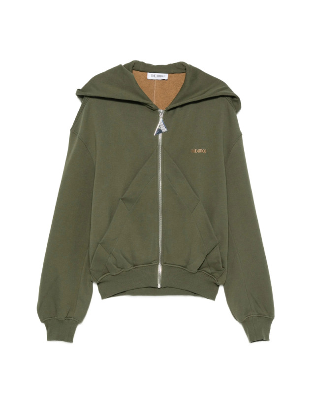 [The Attico] Zip up FW26 261WCF00015 JJF007AA 724