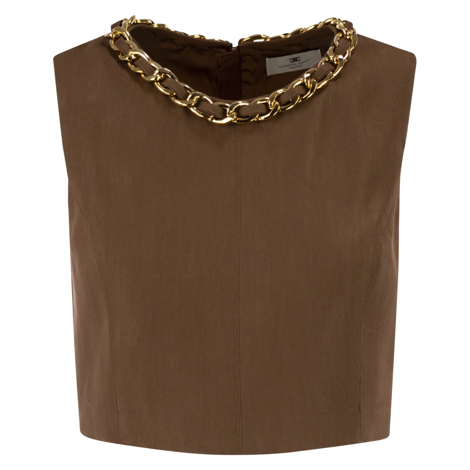 [ELISABETTA FRANCHI] Tank top SS26 TO06062E2 600