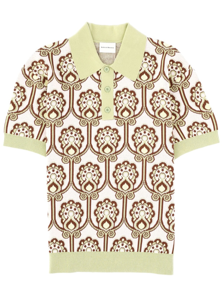 [DROLE DE MONSIEUR] Shirts Short Sleeve SS26 PO196_CO147LIGHTPINK