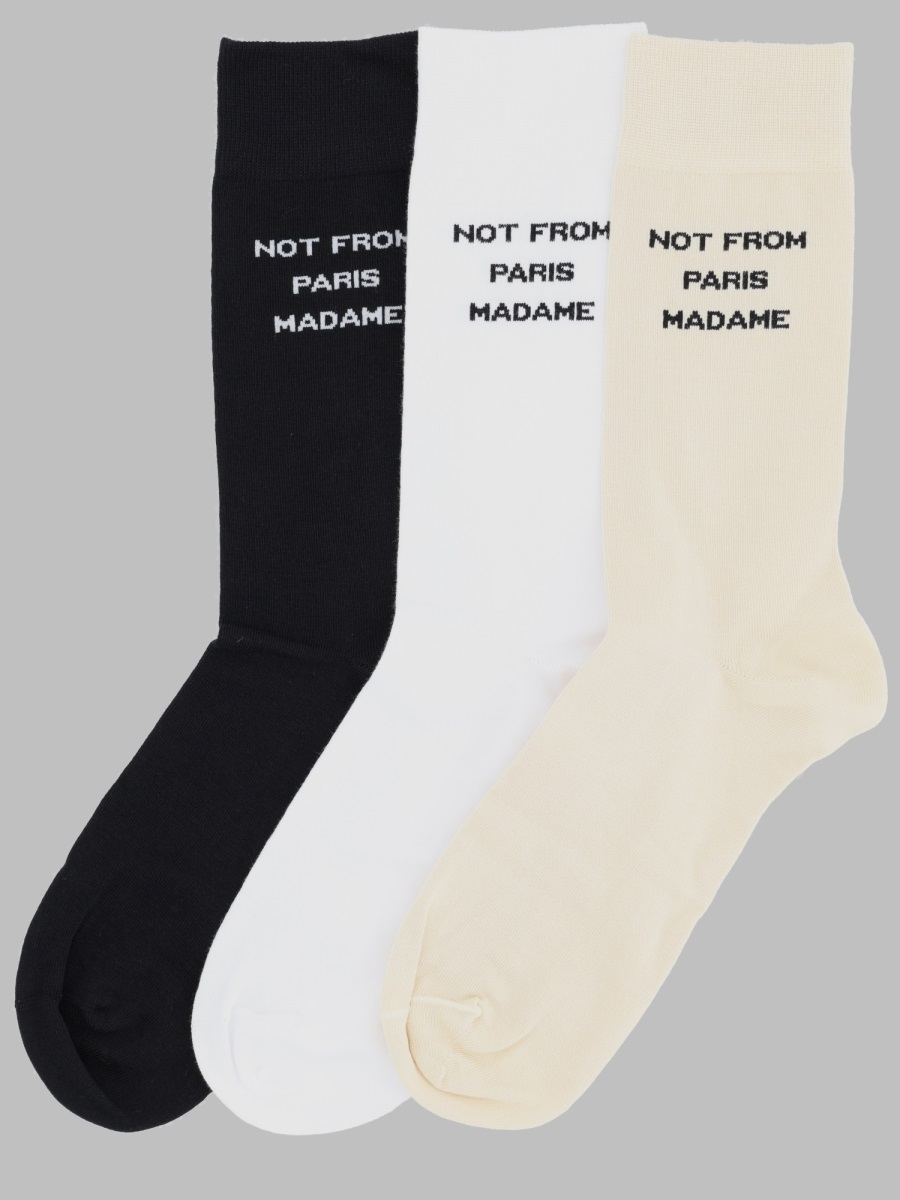 [DROLE DE MONSIEUR] Socks FW26 SK101_CO024MULTICOLOR