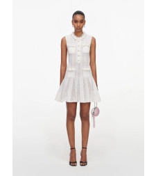 [SELF PORTRAIT] Sleeveless dress FW26 AW26094SBWWHITE